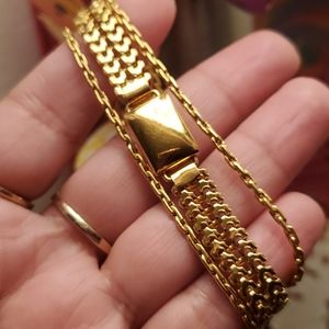 Vintage Gold monet braclet